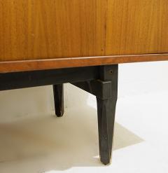 Italian Mid Century Wooden Sideboard with Sliding Doors - 2980805