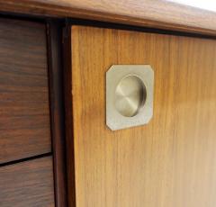 Italian Mid Century Wooden Sideboard with Sliding Doors - 2980809
