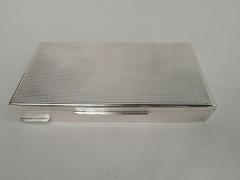 Italian Midcentury Modern Silver Box - 3753896