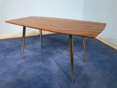 Italian Midcentury Orange Marble Coffee Table 1950 - 2599799