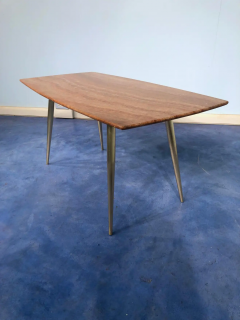 Italian Midcentury Orange Marble Coffee Table 1950 - 2599806