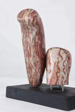 Italian Modern Abstract Sculpture on Base 1960s - 4651278