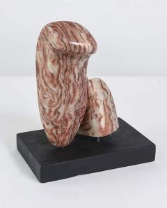 Italian Modern Abstract Sculpture on Base 1960s - 4651283