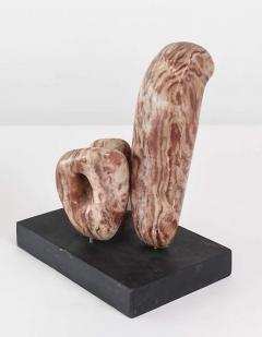 Italian Modern Abstract Sculpture on Base 1960s - 4651284