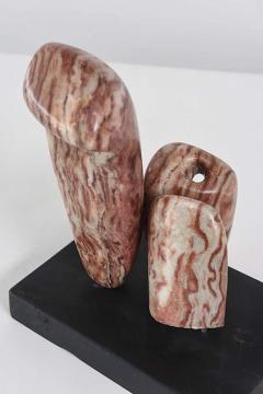 Italian Modern Abstract Sculpture on Base 1960s - 4651286