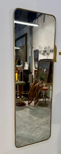 Italian Modern Brass Frame Mirror 1970s Two available - 4229089