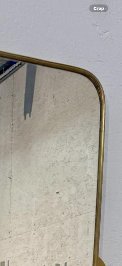 Italian Modern Brass Frame Mirror 1970s Two available - 4229090