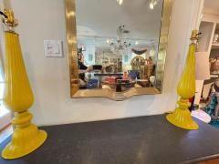 Italian Modern Brass Tray Mirror - 4581809