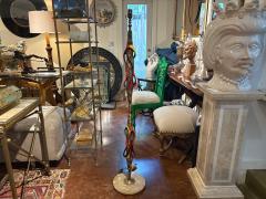 Italian Modern Ceramic And Marble Floor Lamp - 4618222