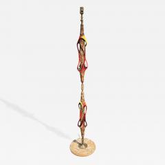 Italian Modern Ceramic And Marble Floor Lamp - 4619056