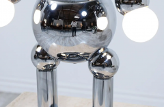 Italian Modern Chrome Robot Sculpture Lamp by Torino - 2536774