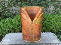 Italian Modern Mixed Metals Umbrella Stand - 4702126
