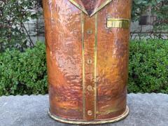 Italian Modern Mixed Metals Umbrella Stand - 4702127