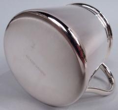 Italian Modern Sterling Silver Baby Cup - 3798555