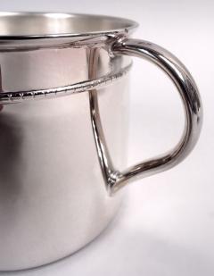 Italian Modern Sterling Silver Baby Cup - 4190262