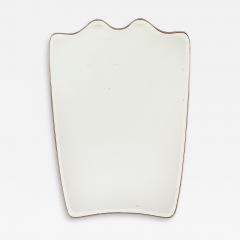 Italian Modernist Brass Framed Mirror circa 1940 - 4788578