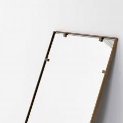 Italian Modernist Brass Mirror 1960s - 3584907