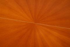 Italian Modernist Maple Wood Center Dining Table circa 1970 - 3528777