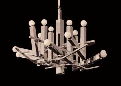 Italian Modernist Sixteen Light Chandelier - 3583387