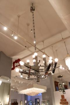 Italian Modernist Sixteen Light Chandelier - 3583399