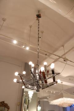 Italian Modernist Sixteen Light Chandelier - 3583400