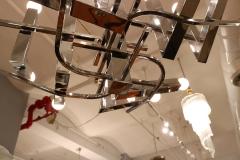 Italian Modernist Sixteen Light Chandelier - 3583406