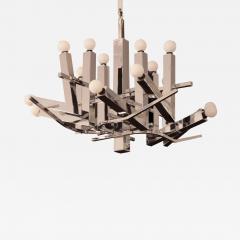 Italian Modernist Sixteen Light Chandelier - 3590916