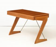 Italian Modernist Vanity or Desk with Mirror Interior circa 1950 - 4484226