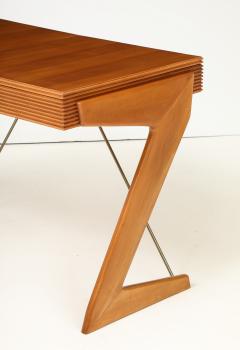 Italian Modernist Vanity or Desk with Mirror Interior circa 1950 - 4484228