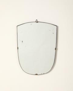 Italian Modernist Wall Mirror circa 1950 - 4783176