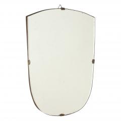 Italian Modernist Wall Mirror circa 1950 - 4783271