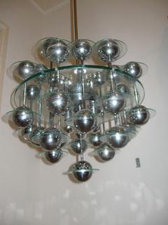 Italian Modular Satellite Chandelier 70s - 543654