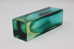 Italian Murano Art Glass Small Vase by Flavio Poli for Seguso 1970s - 3780080