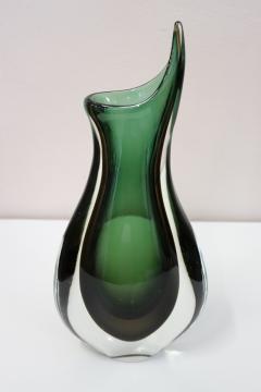 Italian Murano Artistic Glass Large Vase by Flavio Poli for Seguso 1960s - 3646066