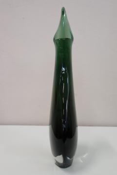Italian Murano Artistic Glass Large Vase by Flavio Poli for Seguso 1960s - 3646069