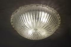 Italian Murano Glass Ceiling Light or Flush Mount - 3230562