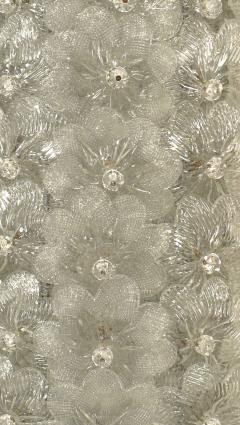 Italian Murano Glass Flower Wall Sconces - 1377139