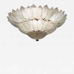 Italian Murano Glass Leave Ceiling Light Chandelier - 2172412