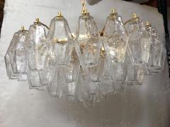 Italian Murano Glass Sputnik Chandelier poliedro custom - 2742085