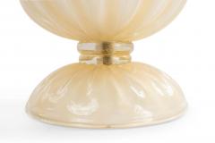 Italian Murano Gold Dusted Glass Table Lamp - 1378024