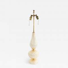 Italian Murano Gold Dusted Glass Table Lamp - 1382843