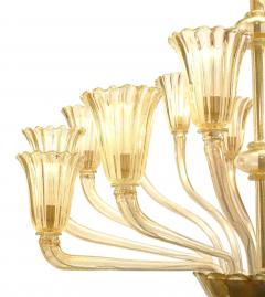 Italian Murano Gondola Shaped Chandelier - 738383