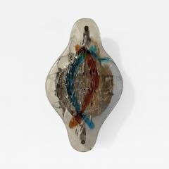 Italian Murano Mazzega Wall Sconces circa 1970 - 4569639