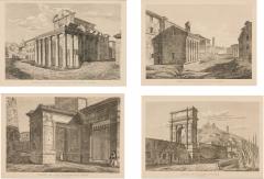 Italian Neo Classic Architectural Temples Print - 4539031