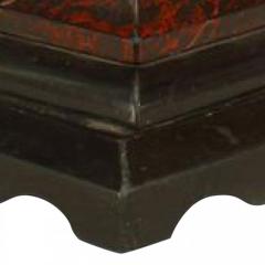 Italian Neo Classic Black Marble Obelisk - 4322550