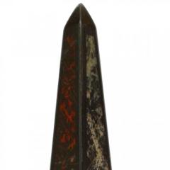 Italian Neo Classic Black Marble Obelisk - 4322551