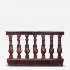 Italian Neo Classic Carved Balustrade Railings - 4297833