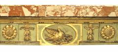 Italian Neo Classic Gilt and Marble Top Console Table - 2800514