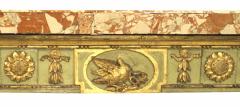 Italian Neo Classic Gilt and Marble Top Console Table - 2800514