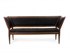 Italian Neo Classic Horse Hair Settee - 1404623